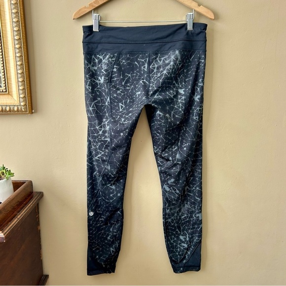 Lululemon Inspire Tight II Star Print Leggings Full-On Luxtreme, Mesh Size 8 - Picture 5 of 12